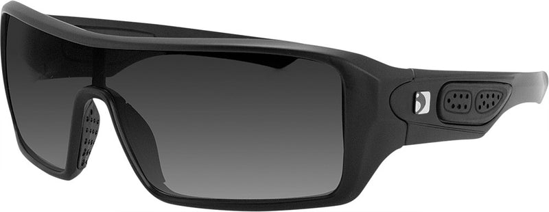 Bobster 26-4886 EPAR001S PARAGON SUNGLASSES MATTE BLACK W/SMOKED LENS