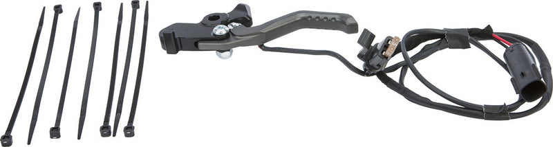 Spg Skinz Adjustable BRK Lever S-D Heated Billet Graphite S M - SDBLH105-GR Ski-Doo Snowmobiles 2017-2019