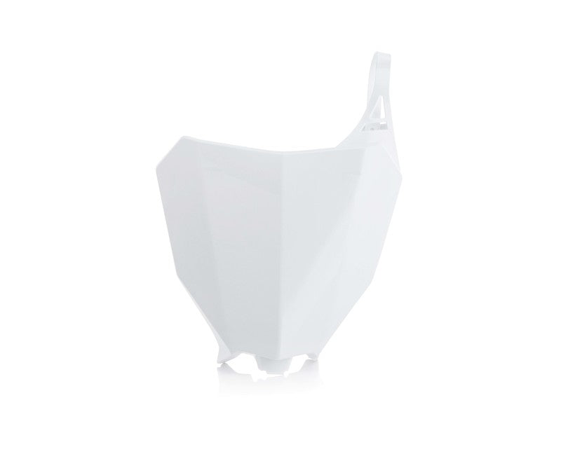 Acerbis 2630680002 17-18 Honda CRF250R/CRF450R/CRF450RX Front Number Plate - White - Photo - Primary