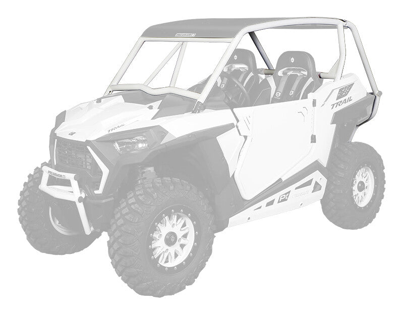 Pro Armor Loco Cage With V Intrusion White - P2116C022WH Polaris RZR 2021-2022