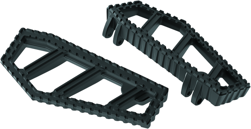 Kuryakyn 3595 Riot Floorboards Satin Black - Photo - Primary
