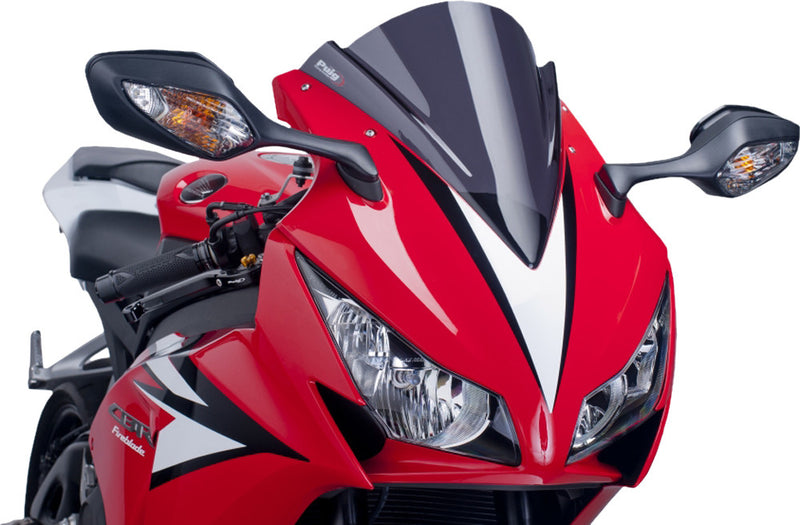 Puig Hi-Tech Parts Windscreen Racing Dark Smoke - 5994F Honda CBR1000RR 2012-2016