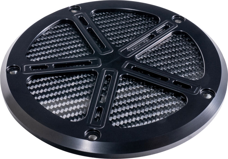 Hofmann Designs M8 Softail Derby Cover Black - HDB1039B For Harley Softail 2018-2024