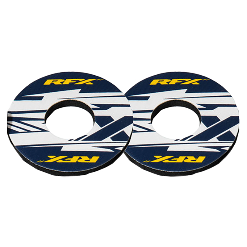 Rfx 739-0811 FXHG 90100 00BY GRIP DONUTS BLUE / YELLOW