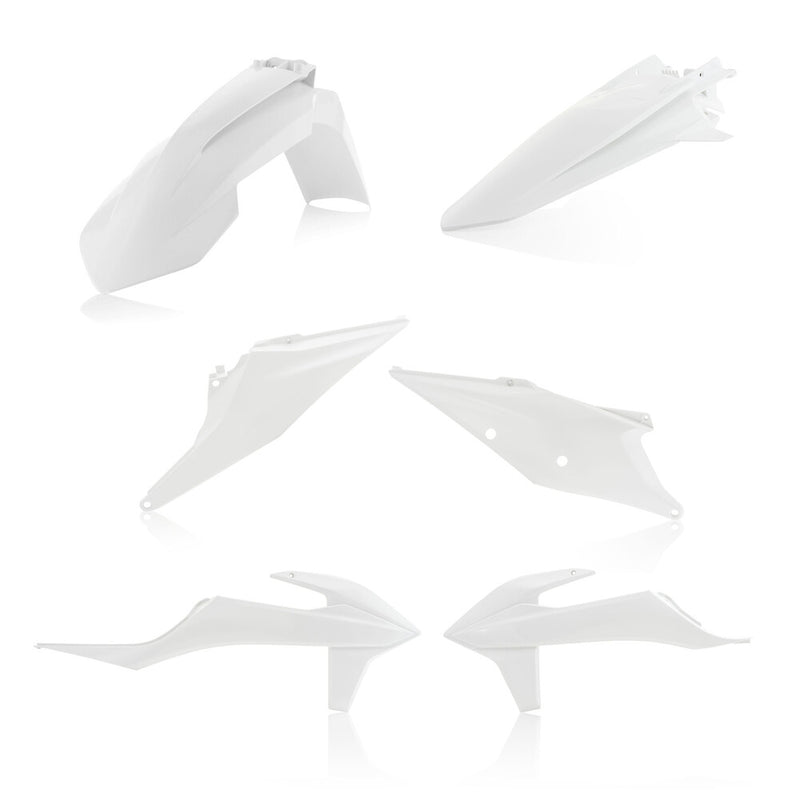 Acerbis Plastic Kit White - 2726500002 KTM Dirt Bikes 2019-2022