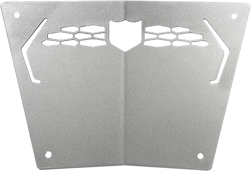 Pro Armor Front Sport Bumper Skid Plate Sparkle Silver Metallic - P187P363SSM Polaris RZR 2019-2021