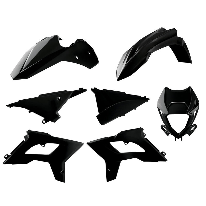 Polisport Restyle Kit With Mask Beta Black - 91087 Beta Dirt Bikes 2013-2017