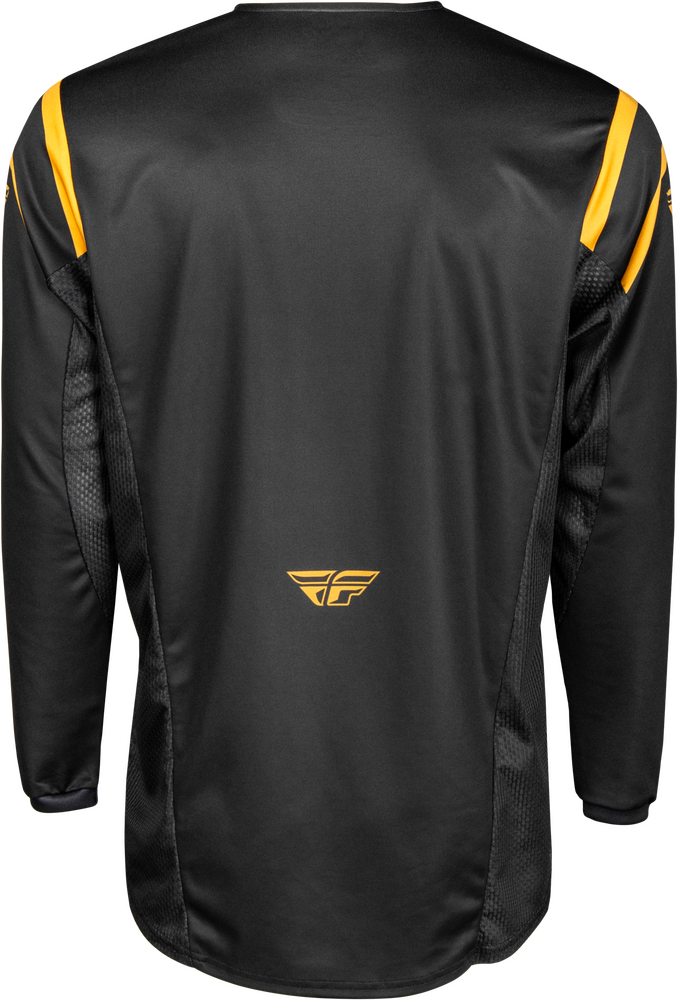 Fly Racing 378-520X 378-520X KINETIC CENTER JERSEY BLACK/GOLD XL