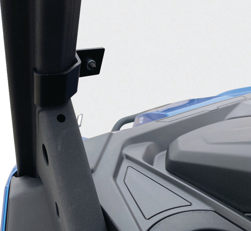 QuadBoss 375784 16-22 Can-am Defender HD10 Windbreak Folding Windshield - User 1
