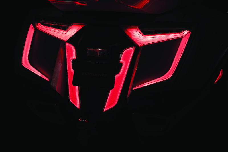 Kuryakyn 3259 Omni L.e.d Rear Fender Cover 18-20 GL1800 Satin Black - User 1