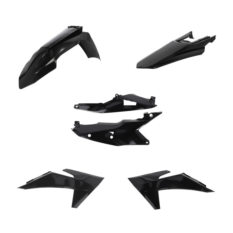Acerbis Plastic Kit KTM Black - 2986500001 KTM Dirt Bikes 2023-2024
