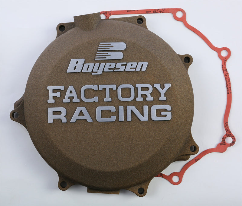 Boyesen Factory Racing Clutch Cover Magnesium - CC-18M Kawasaki KX 450 / 450 / KFX450R 2006-2015