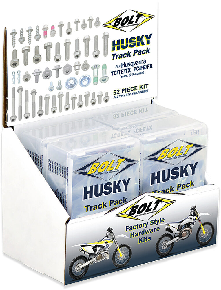 Bolt 020-00103D 6TP-HSK POP DISPLAY TRACK PACK HUS 6/PK