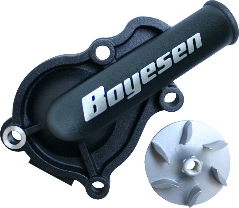 Boyesen Waterpump Cover & Impeller Kit Black - WPK-09B Honda CRF150R 2007-2025