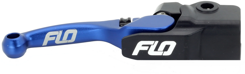 Flo Motorsports PRO 160 Brake Lever Blue - BL-714B For Yamaha Dirt Bikes 2007-2024 | Kawasaki KX 250 / KX 450 2013-2020