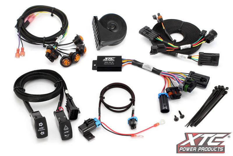 Xtc Power Products Auto Turn Signal Kit W Horn - ATS-KAW-MPRO Kawasaki Mule 2017-2025