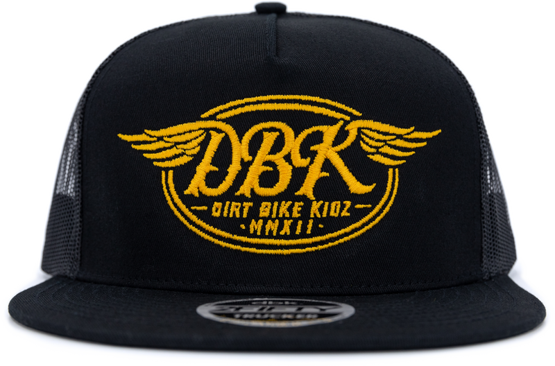 Dbk 325-00035 HAT-GOLDWINGS-2FIFTY GOLDWINGS 2FIFTY SNAPBACK HAT BLACK