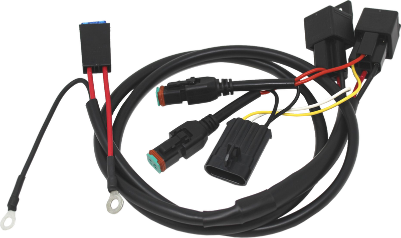 Letric Lighting Co 7" DB7 LED Headlight Kit Fltr ` - LLC-DB7-YC For Harley Road Glide 2015-2022