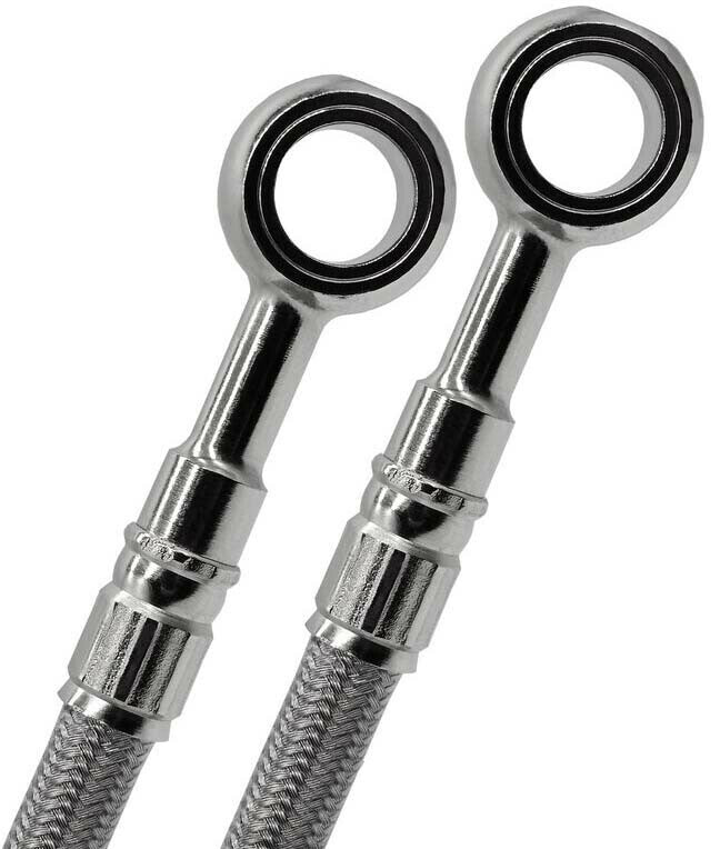 Gbrakes Steel Brake Line Front - FK003D206-1 Kawasaki KDX200 / KDX 220 1995-2006