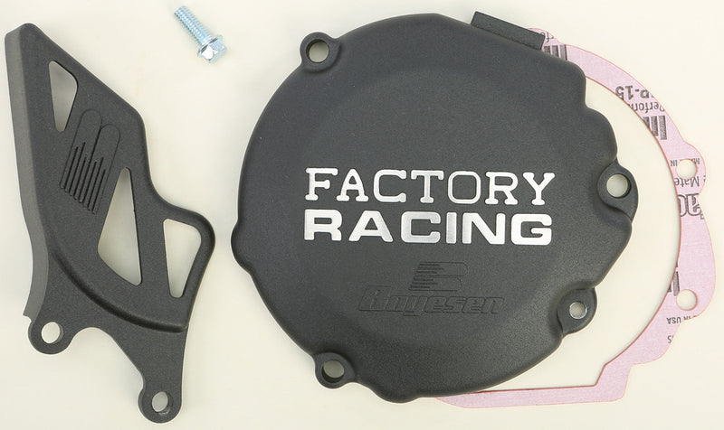 Boyesen Factory Racing Ignition Cover Black - SC-20B Suzuki RM 80 / RM 85 1986-2023