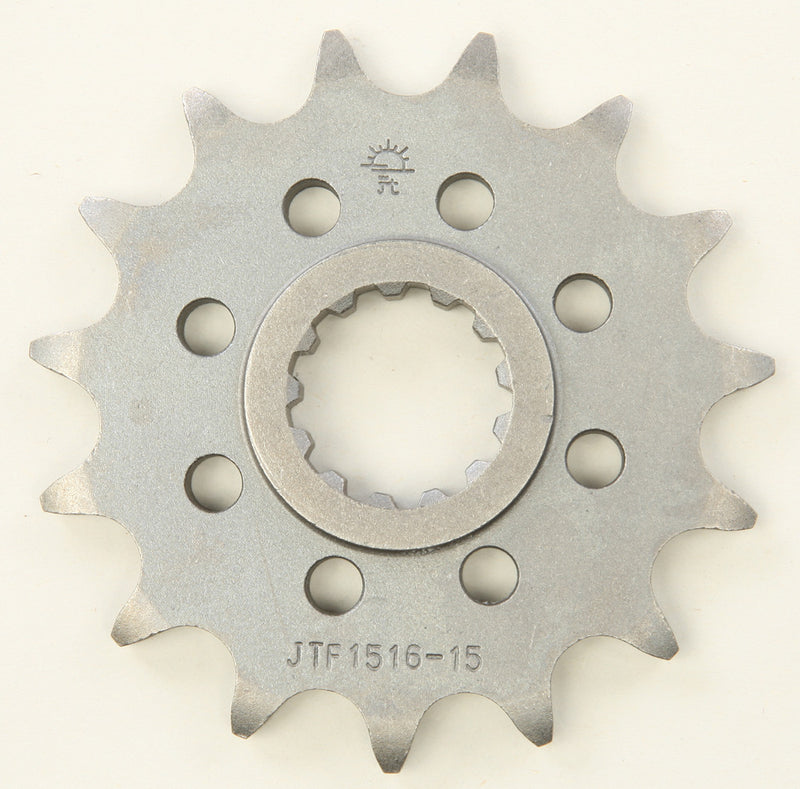 Jt Sprockets 55-151615 JTF1516.15 FRONT CS SPROCKET STEEL 15T-520 KAW/SUZ