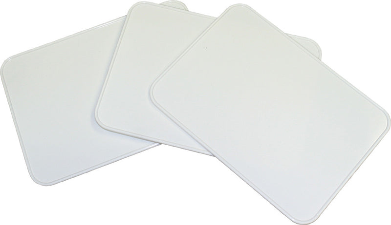 Uni Filter NP-300WR Plastic Number Plate 7"X10" 3/PK - NP-300 WR