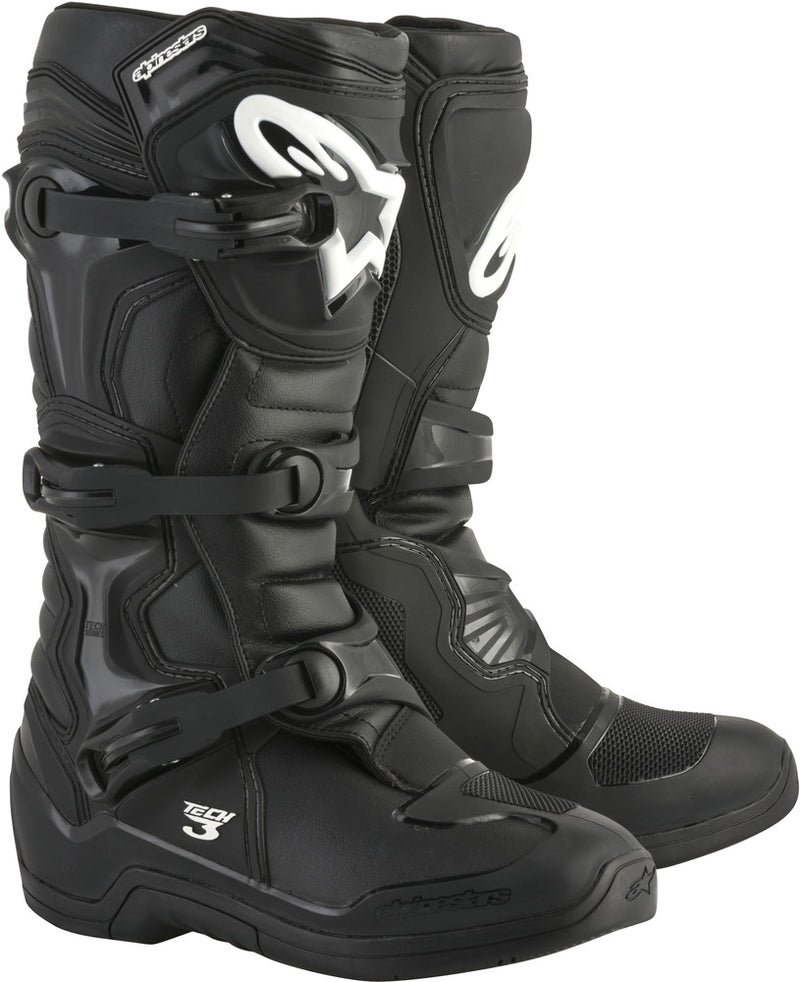 Alpinestars 482-04114 2013018-10-14 TECH 3 BOOTS BLACK SZ 14
