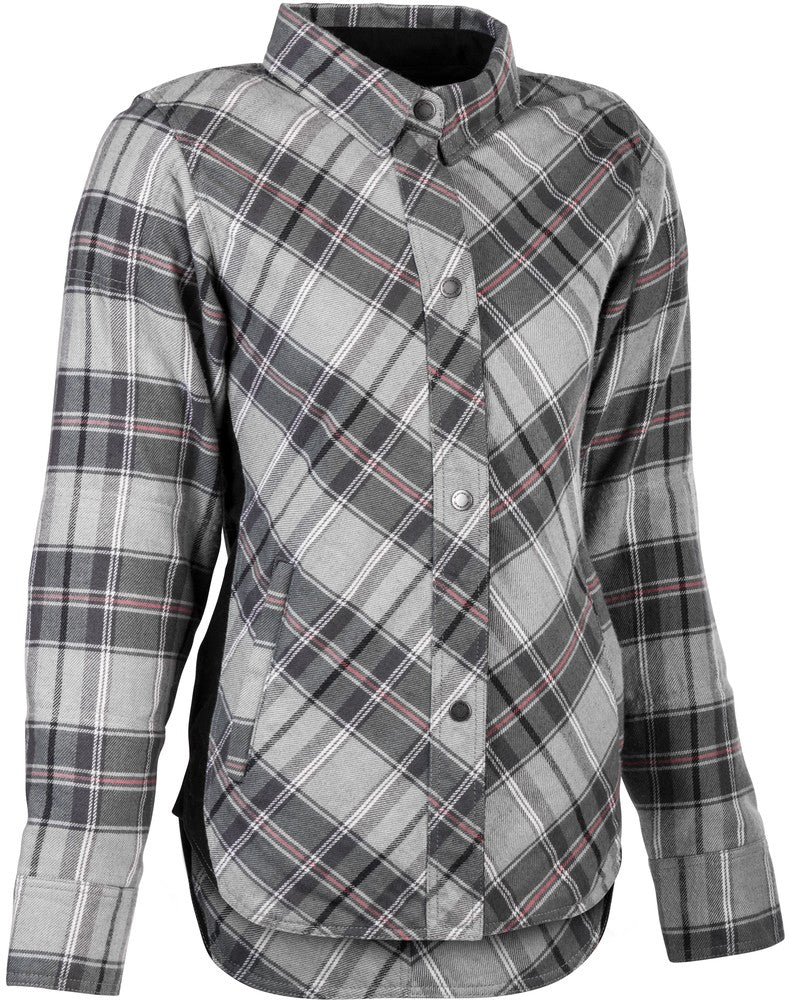 Highway 21 489-1451L #6049 489-1451~4 WOMEN'S ROGUE FLANNEL PINK/GREY LG