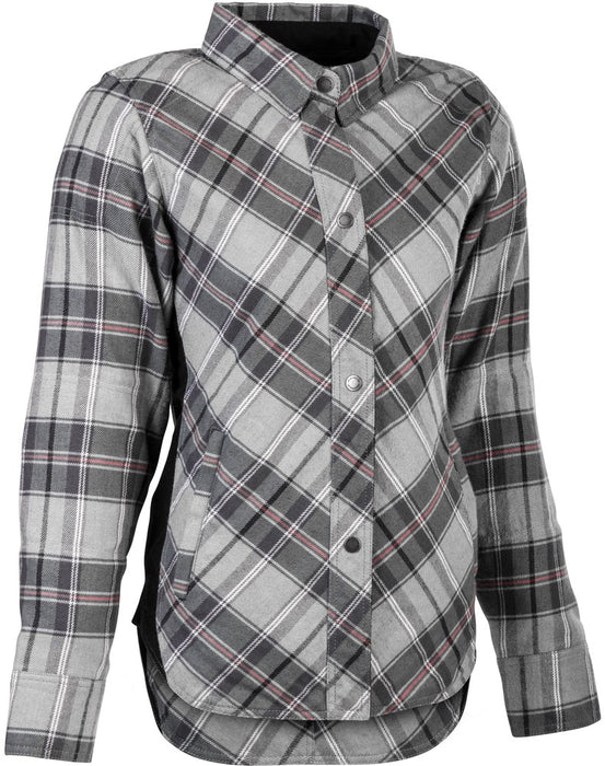 Highway 21 489-1451L #6049 489-1451~4 WOMEN'S ROGUE FLANNEL PINK/GREY LG