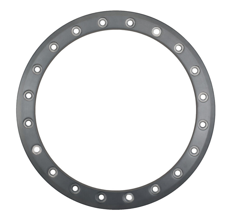 System 3 3-15520GBG 15S3RING-520 SB8-SB9 15" BEADLOCK RING 10MM 20-HOLE GLOSS BRUSHED GRY