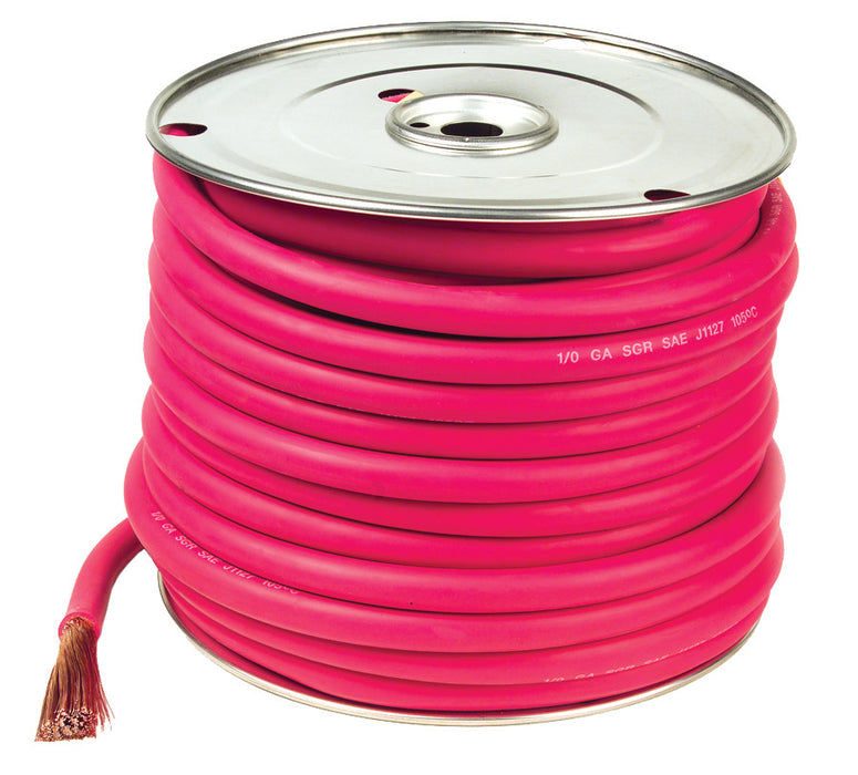 Grote 58-9611R 82-6722 BATTERY CABLE 6 GA 25' RED