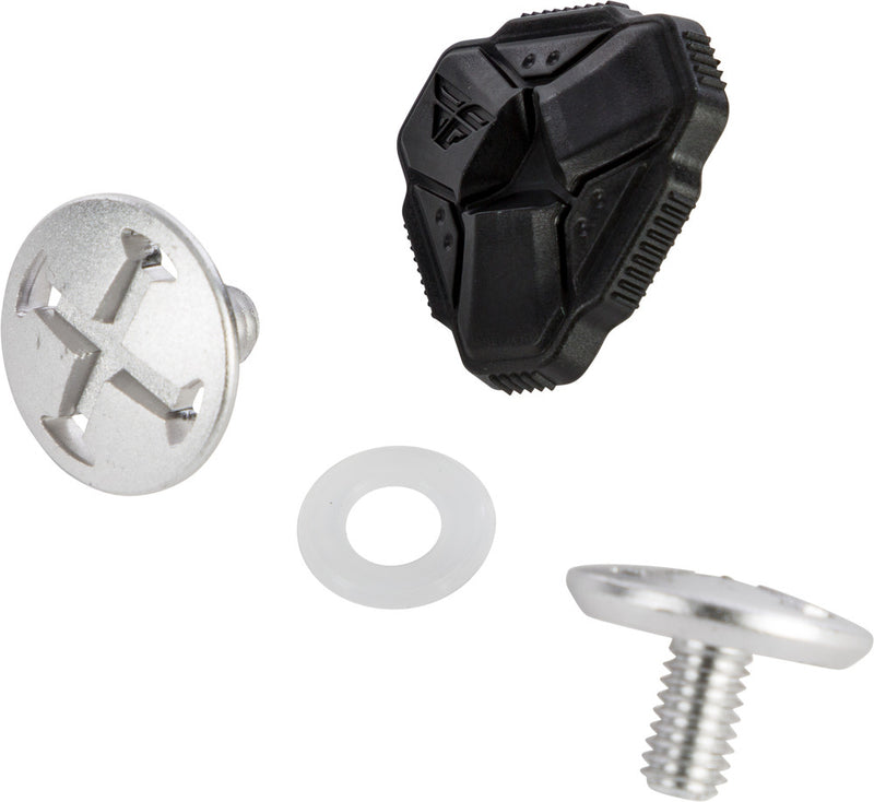 Fly Racing 73-47219 73-47219 FORMULA VISOR SCREWS TITANIUM 3PK