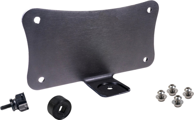 Hofmann Designs 563-04125 HDB1060B UPRIGHT LICENSE PLATE MOUNT BLACK