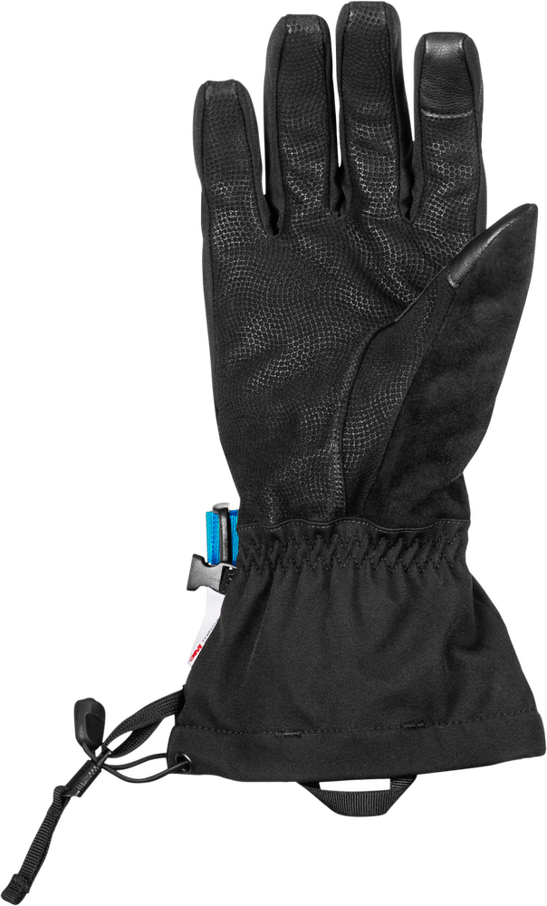Fly Racing 371-0606X 371-0606X TITLE GAUNTLET GLOVES LIGHT GREY/BLACK/BLUE XL