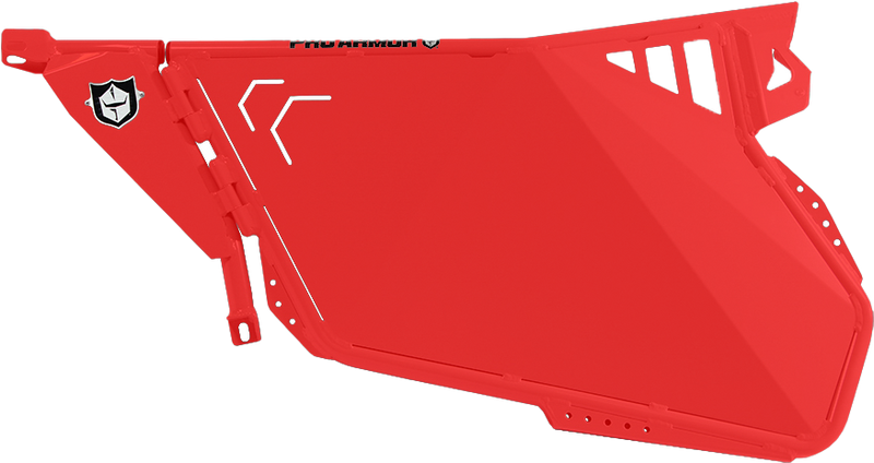Pro Armor Traditional Door RED POL - P141D000RD-293 Polaris RZR 2014-2020