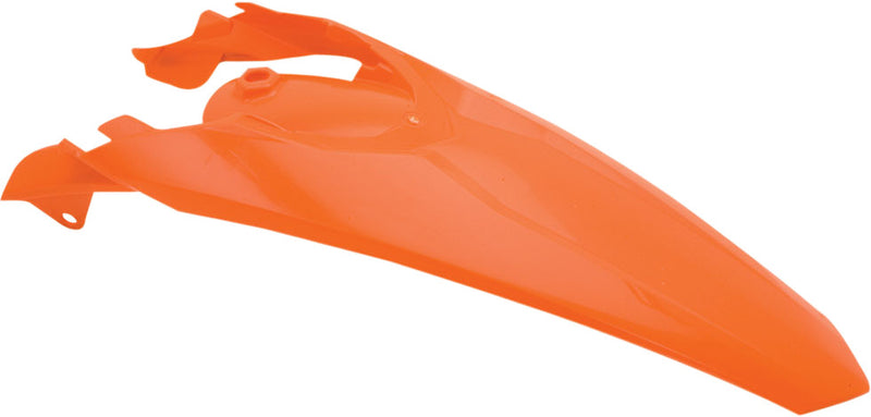 Acerbis Rear Fender W Taillight TAB Orange - 2250380237 KTM Dirt Bikes 2012-2016