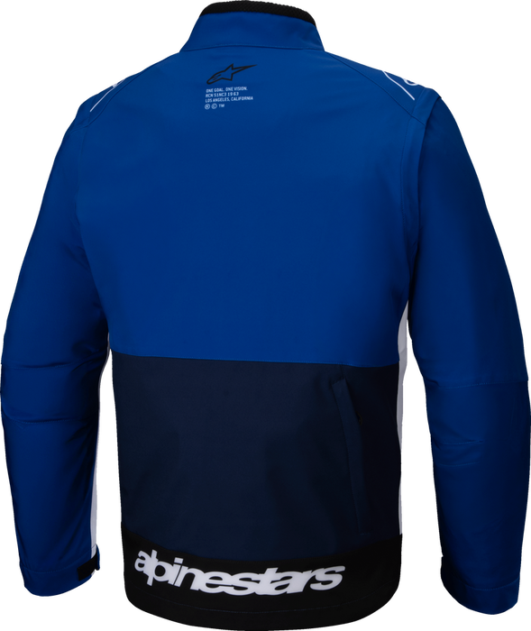 Alpinestars 482-000543X 3700225-7174-3XL LITE-DURA SOFTSHELL JACKET NAVY/BRIGHT BLUE/WHITE 3X