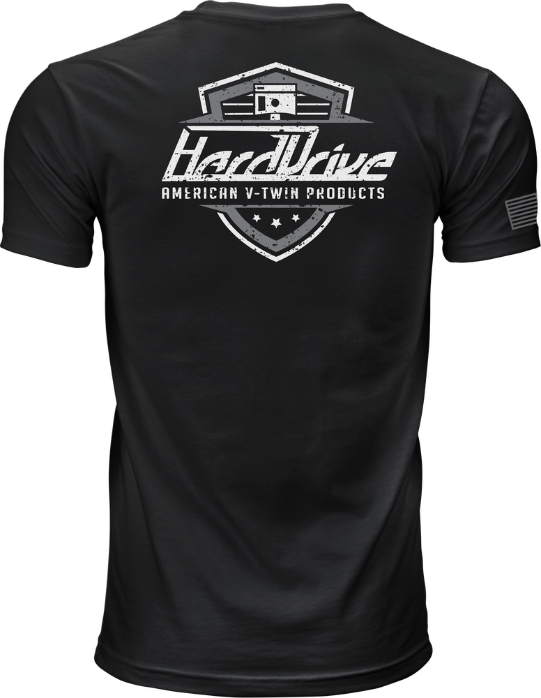 Harddrive 800-02042X 800-02042X HARDDRIVE SHIELD TEE BLACK/WHITE 2X