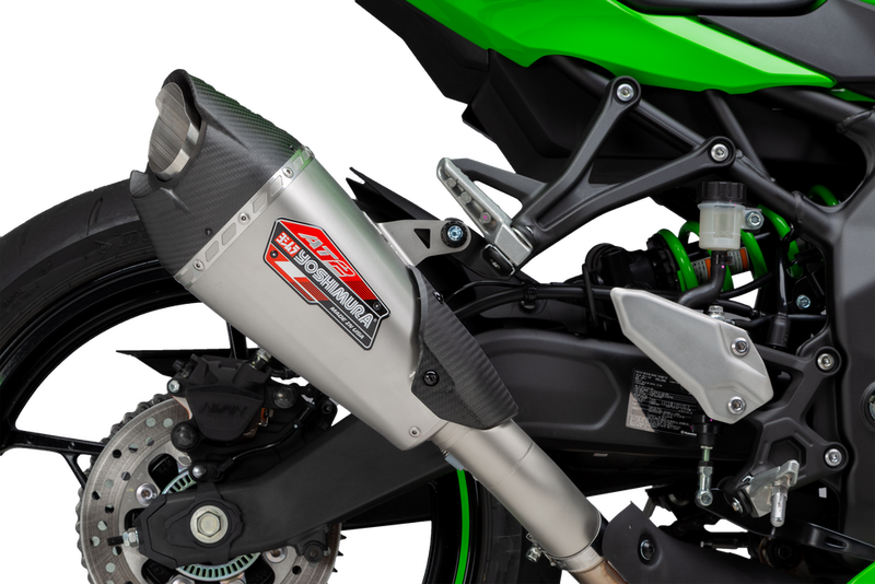 Yoshimura Exhaust Street AT2 SS-SS-CF - 14720BP520 Kawasaki Ninja 4RR Edition / Ninja Edition 2023-2025