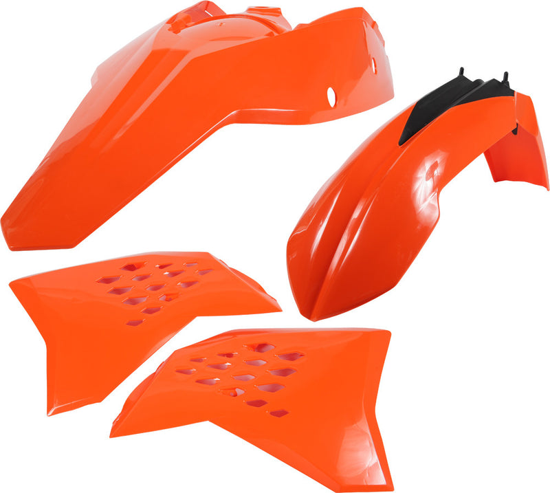 Acerbis Plastic Kit Orange - 2113790237 KTM Dirt Bikes 2008-2011
