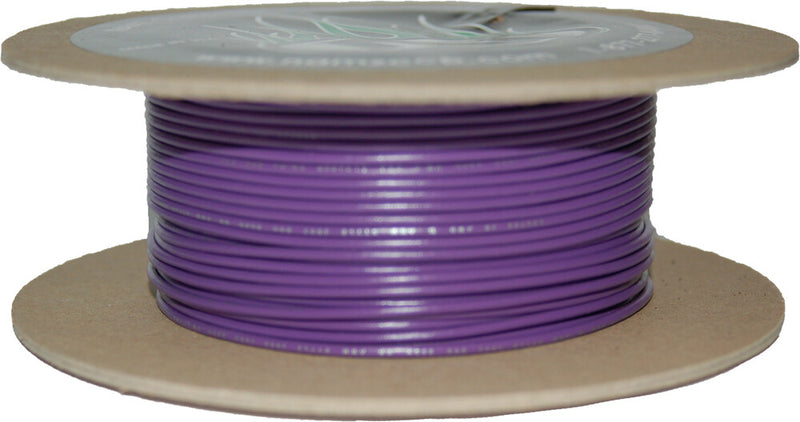 Namz Custom Cycle 850-08951 NWR-7-100 #18-GAUGE VIOLET 100' SPOOL OF PRIMARY WIRE