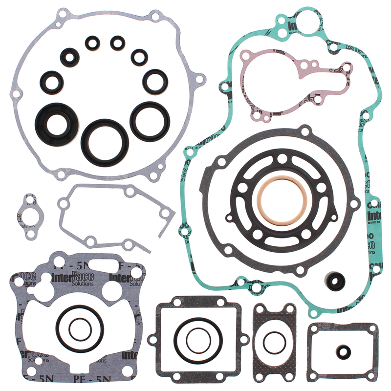 Vertex Complete Gasket SET With OIL Seals - 811427 Kawasaki KX 125 1998-2000