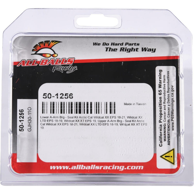 All Balls A-ARM Bearing Kit - 50-1256 Arctic Cat 1000 4x4 / Wildcat / Wildcat 1000 4x4 / Wildcat 4x4 2020-2024