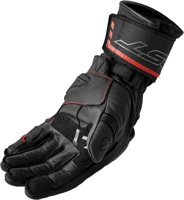 Rst 556-3650110 103650RED-10 S1 GLOVE BLK/RED LEATHER LG