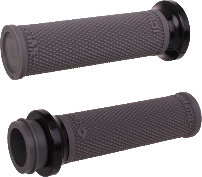 Odi 206-40124 V30ITWH-B RUFIAN GRIPS INDIAN TBW 1" GRAPHITE/BLACK