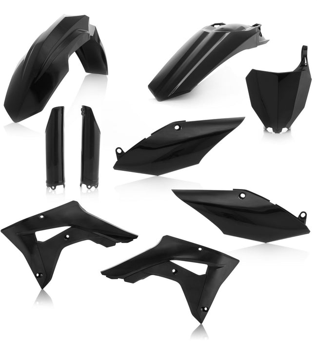 Acerbis 26454-70001 2645470001 FULL PLASTIC KIT BLACK