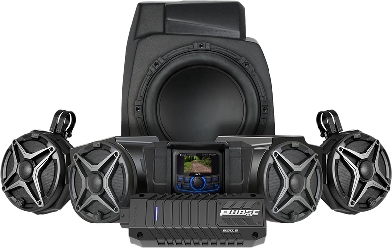 Ssv Works 5 Speaker Kit W JVC Controller - RZ34-PHZ4A Polaris RZR 2016-2023