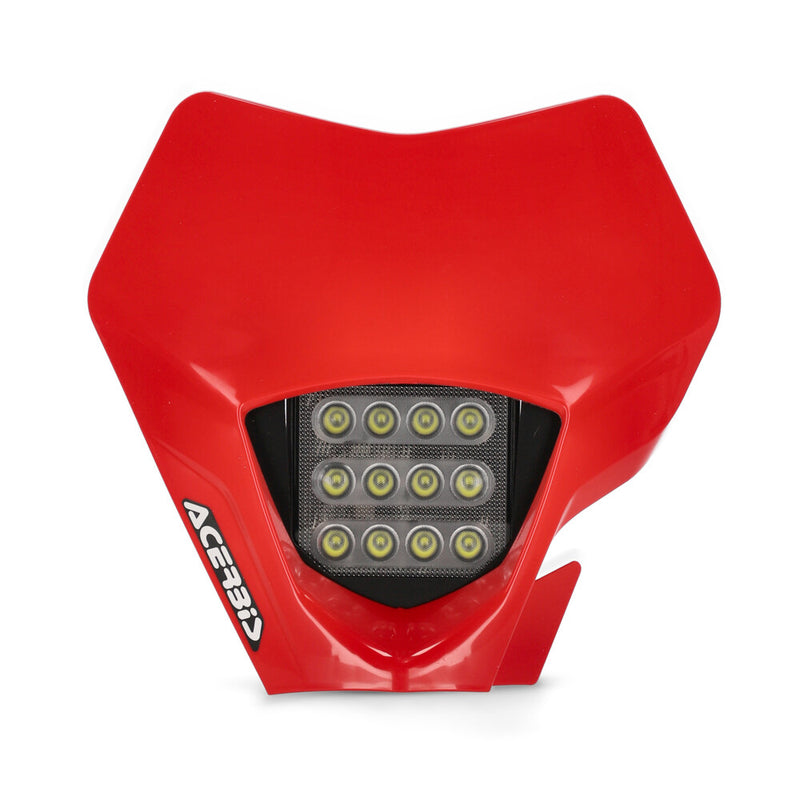 Acerbis 28956-90004 2895690004 HEADLIGHT MASK VSL GAS RED