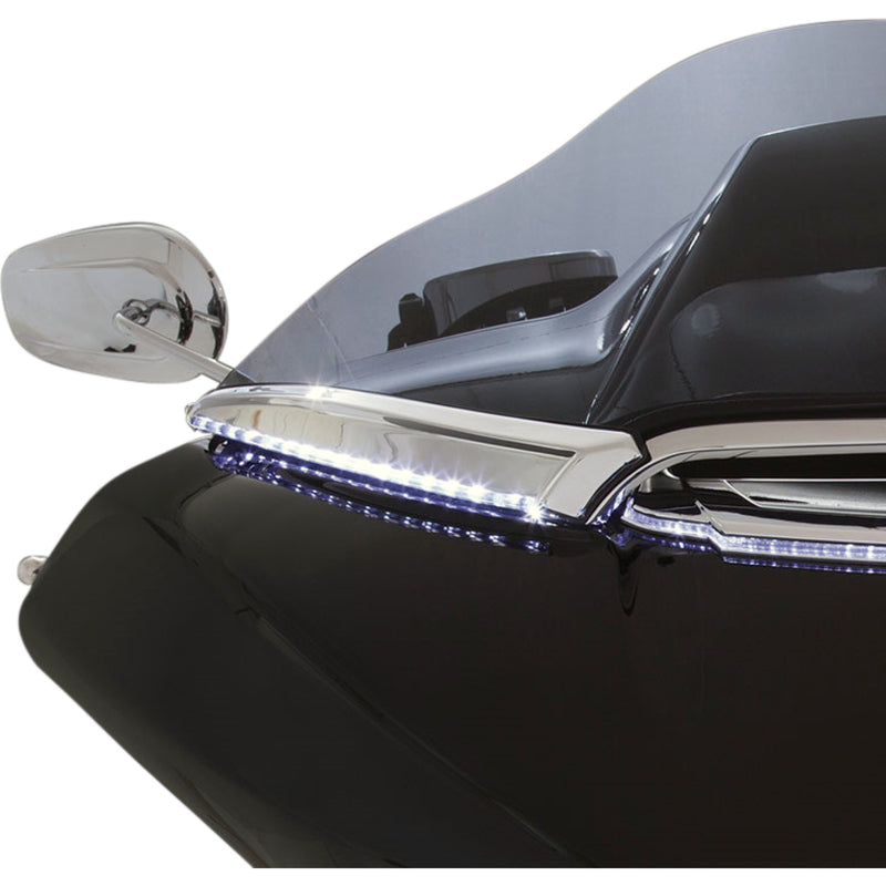 Ciro Horizon Windshield Trim - 11050 For Harley Road Glide 2015-2025