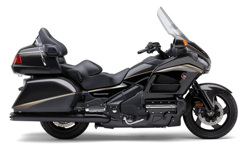 Cobra 4" Slip ON Dual CUT Tips Black Honda GL1800/F6B - 1219B Honda Gold Wing / GL1800B Gold Wing F6B / GL1800F6B Gold Wing Bagger 2012-2018